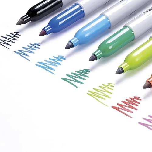 Sharpie Permanent Markers, Color Burst Limited Edition, Fine Point, Assorted, 24 Count thumbnail 5