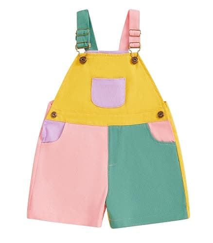 Overalls - 18-24 months - pink or green - Image 1