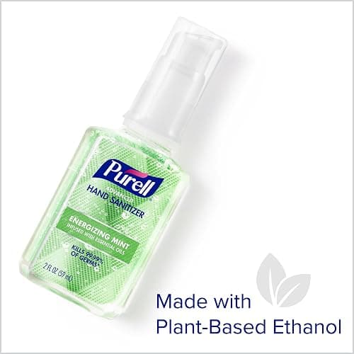 Purell Advanced Hand Sanitizer Gel Infused with Essential Oils, Energizing Mint, 2 fl oz Travel-Size Pump Bottle (Pack of 6) - 3907-04-EC thumbnail 5