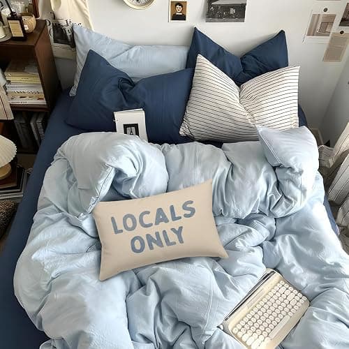Wheatwin Beachy Surf Throw Pillow Cover 12x20, Blue Coastal Surf Room Decor, Outdoor Lumbar Pillow Cover, Preppy Beach Bar Sofa Couch Decor thumbnail 7