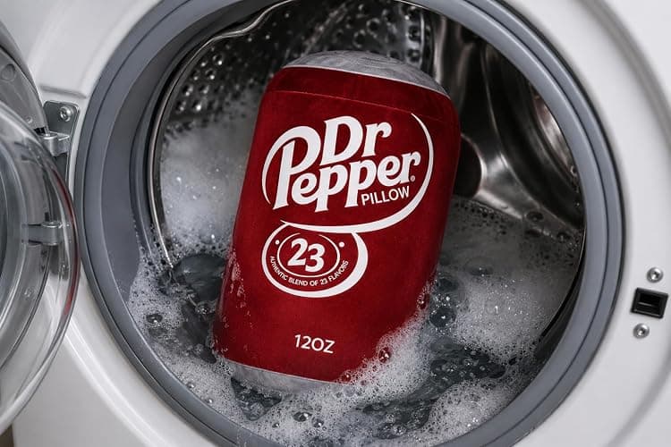 Dr Pepper Pillow Plush, Soda Can Shaped Throw Pillow, Funny Food Plush Cushion, Soft Decorative Pillow for Couch Bed Office, Funny Pillow for Any Occasion, Cute Aesthetic Room Decor for Kids & Adults thumbnail 7
