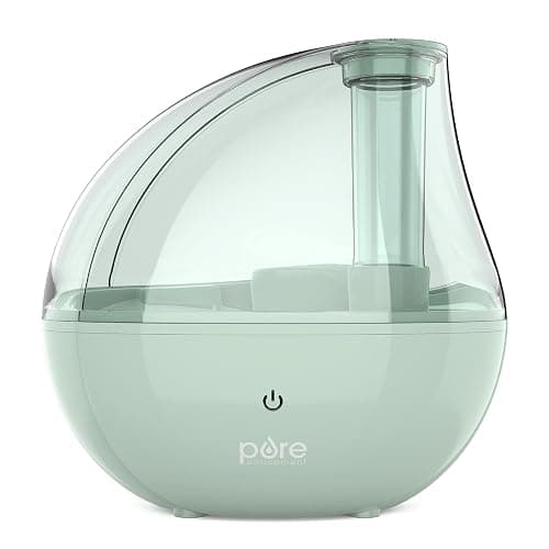 Pure Enrichment PureBaby Ultrasonic Cool Mist Humidifier & Soft Glow Night Light, Whisper-Quiet and Ideal for Baby Nurseries & Kids Bedrooms to Relieve Congestion, Colds, & Coughs (Whisper Green) - Image 1