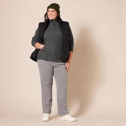 Amazon Essentials Women's Long-Sleeve Fleece Quarter-Zip Top (Available in Plus Size) thumbnail 8