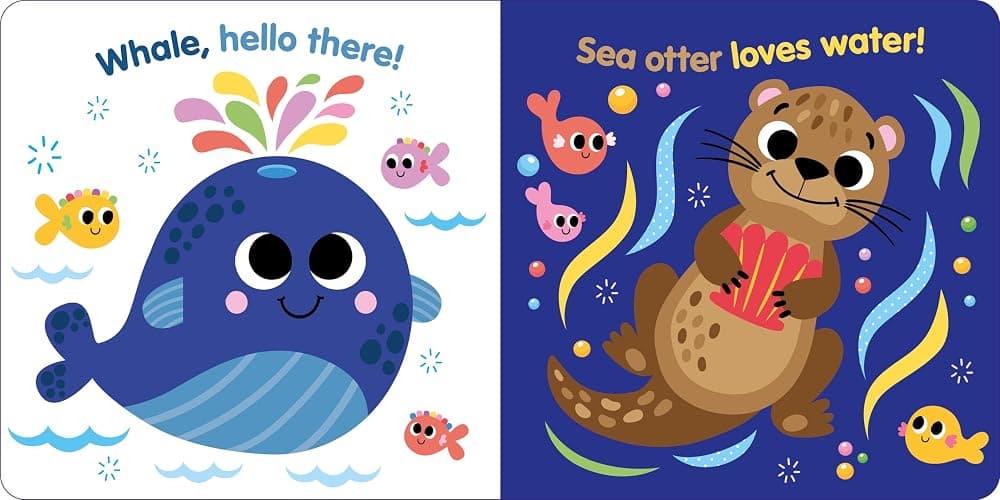 Tiny Touch: Animals - Tiny Touches for Tiny Hands - Colorful and Textured Board Book for Toddlers, Ages 6+ Months - Fun Introduction to Colors and Animals thumbnail 6