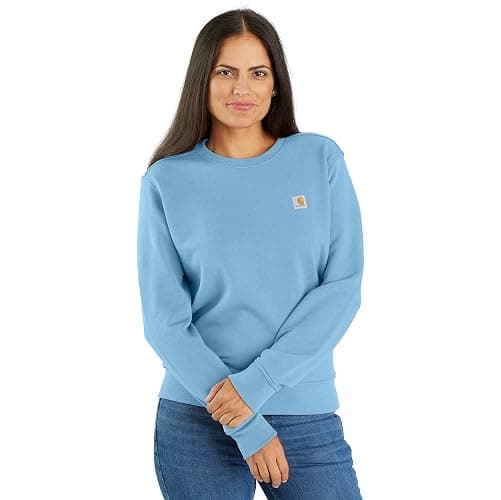 Carhartt Women's Relaxed Fit Midweight French Terry Crewneck Sweatshirt - Image 1