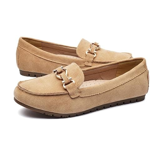 Cvistpieo Loafers for Women Business Casual Shoes Comfortable & Lightweight Penny Loafers Slip On Work Flats thumbnail 8