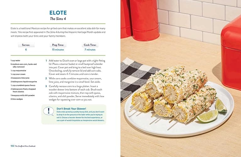 The Unofficial Sims Cookbook: From Baked Alaska to Silly Gummy Bear Pancakes, 85+ Recipes to Satisfy the Hunger Need (Unofficial Cookbook Gift Series) thumbnail 6