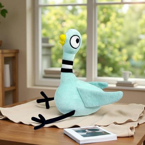 WXXCDB 12‘’ Pigeon Stuffed Animal Pigeon Plush,Soft Stuffed Bird Stuffed Animal Toy for Kids Boys Girls Gifts, Home Decor Plushies thumbnail 6