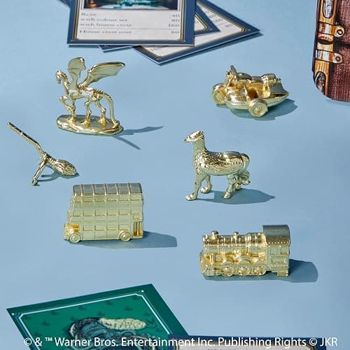 Monopoly Harry Potter Edition Board Game | A Magical Adventure at Hogwarts | Ages 8 and Up | 2 to 6 Players | Family Games | Gifts for Kids and Adults thumbnail 6