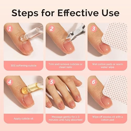 MelodySusie 25ML Cuticle Care Kit - Cuticle Oil and Cuticle Remover 2PCS | Cuticle Nourishes and Softener, Promotes Nail Growth and Strength for Home and Salon Use thumbnail 6