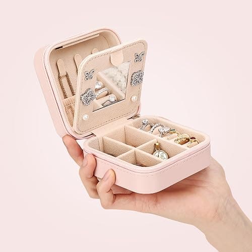 Kepela Sisters Gifts: Unique Sister Gifts - Personalized Travel Jewelry Case thumbnail 2