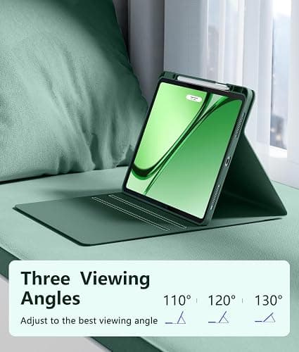 Harvopu for iPad Air 13 Inch & Pro 12.9 Case with Keyboard - Multi-Touch Trackpad, 7 Colors Backlit, Detachable Keyboard Cover for iPad Pro 12.9 (6th, 5th, 4th, 3rd gen), Air 13 M4/M3/M2,Pine Green thumbnail 6