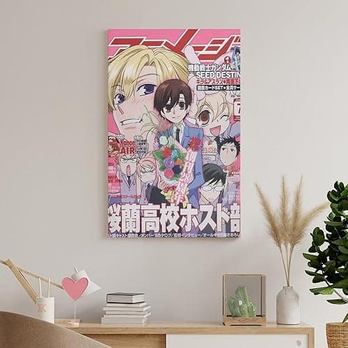 Anime Ouran High School Host Club Poster Print (2) Picture Print Canvas Poster Wall Paint Art Posters Decor Modern Home Artworks Gift Idea 08x12inch(20x30cm) - 08x12inch(20x30cm) - Unframe-style thumbnail 8