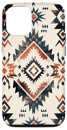 Aztec Pattern Western Boho Case for iPhone 12/12 Pro - Image 1