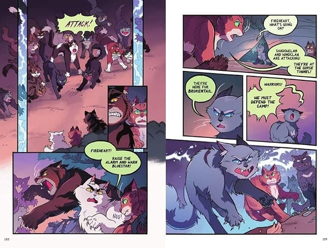 Warriors Graphic Novel: The Prophecies Begin, Part Two of Three thumbnail 4