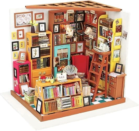 Rolife 1:20 Miniature House Kits-Tiny House Kit-DIY Miniature Dollhouse Kits for Adults-Model Building Craft Kits-Hobbies Gifts for Women and Men - Image 1
