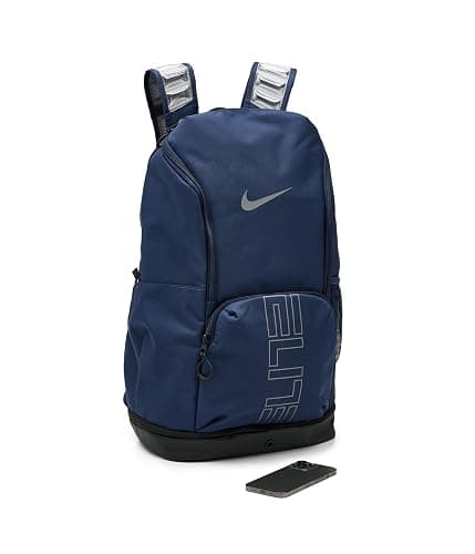 Nike, Unisex, Varsity Elite Backpack (32L), Midnight Navy/Black/Iron Grey, One Size thumbnail 3