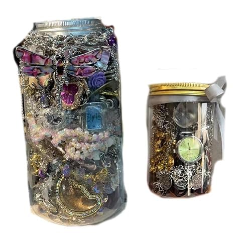 mystery jewelry jar custom mystery jewelry jar vintage whimsical fairy gothic thumbnail 7