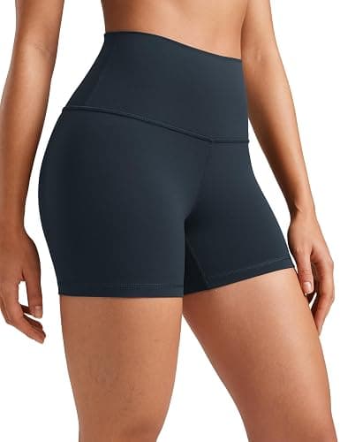 CRZ YOGA Butterluxe Biker Shorts 4'' - High Waisted Booty Workout Volleyball Yoga Womens Spandex - Image 1