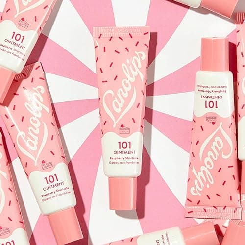 Lanolips 101 Ointment - Lanolin Lip Balm for Smooth, Hydrated & Healthy Lips - Multipurpose Lip Ointment with Lanolin Oil for Dry Lips, Cuticles & More - Raspberry Shortcake (0.52 oz) thumbnail 6