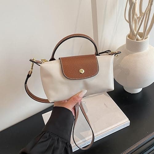 Mini Crossbody Bag for Women - Adjustable Strap Shoulder Purse, Small Spacious Tote with Zipper Pockets for Phone Wallet Keys thumbnail 7