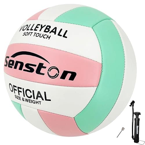 Senston Volleyball Official Size 5 - Waterproof Indoor/Outdoor Soft Volleyball for Kids Youth Adults,Beach Play, Game,Gym,Training - Image 1
