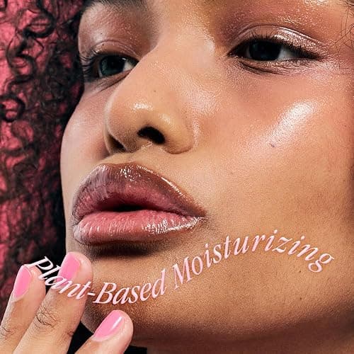 dasique Pure Water Lip Gloss #01 Coral Juice 0.09 oz | Variety of Colors | Dewy Gloss | Buildable Gloss Tesxture | Non-Sticky | K-beauty thumbnail 4