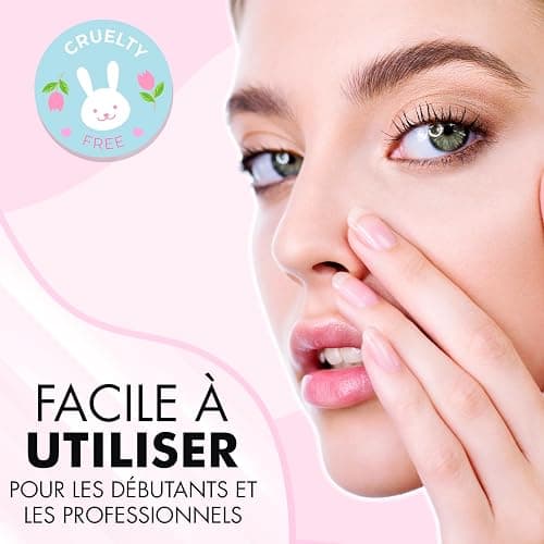 Kit Rehaussement de Cils, Brow Lift Kit Sourcil, Solution 2 en 1, Durée 6-8 Semaines, 15 Applications, Permanente DIY Sourcils, Lash Lift, Rehaussement Cils - BLK7 thumbnail 5