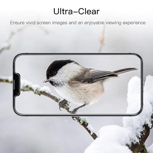 JETech Screen Protector for iPhone 16e 2025, iPhone 14 6.1-Inch, Tempered Glass Film, 3-Pack thumbnail 7