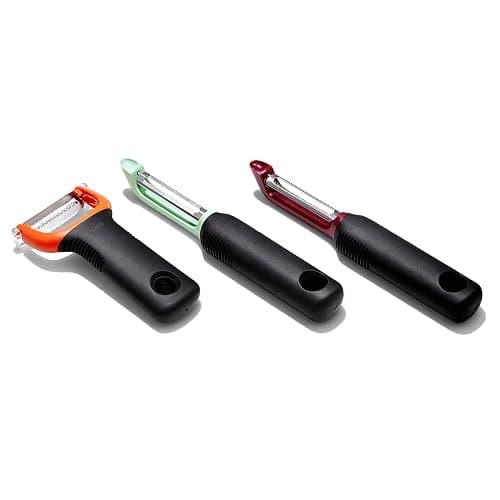 OXO Good Grips 3-Piece Peeler Set - Beet, Fennel, Yam thumbnail 7