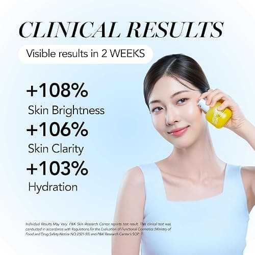 Saturday Skin Yuzu Vitamin C Serum-Brightening Hydrating Anti-Aging Serum with Hyaluronic Acid Peptides Niacinamide Plumping Glass Skin for Uneven Tone Dark Spots Korean Skin Care (50 ml) thumbnail 4