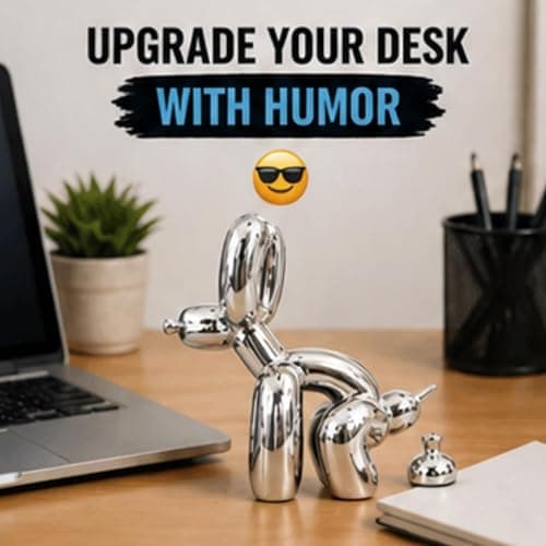 Pozbee Dog Sculpture Funny Balloon Dog Statue thumbnail 5