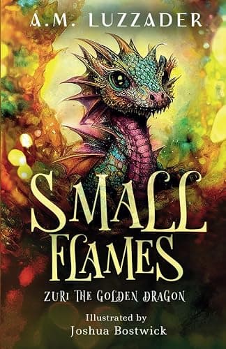 Small Flames: Zuri the Golden Dragon - Image 1