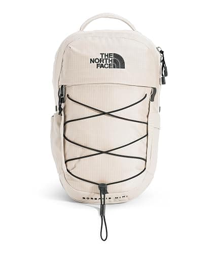 THE NORTH FACE 10L Mini Borealis Everyday Backpack | Water Repellent Finish, Travel Essential Daypack with a Padded Tablet Sleeve, Gardenia White/TNF Black-NPF, One Size - One Size - Gardenia White/Tnf Black-npf - Image 1