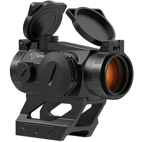Votatu Red Dot Sight, VRD501 Auto Off and Motion Awake Red Dot Site with Co-Witness and Low-Profile Mount, Anti-Reflection Device and Flip Up Lens Cover - Image 1