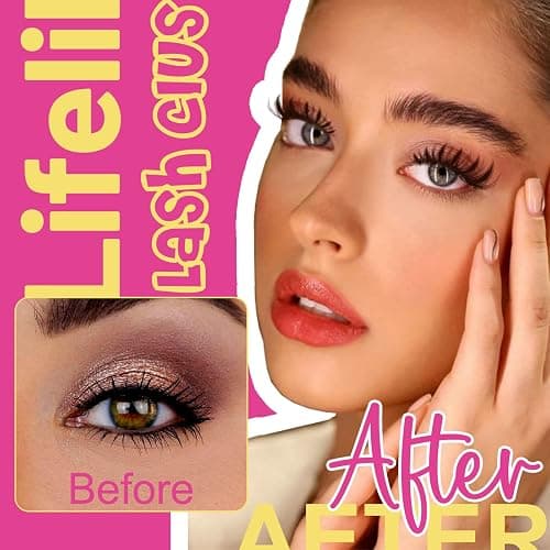 Fowendia Lash Clusters Kit Wanna Be 8-18mm Fairy Manga Eyelash Clusters DIY Lash Extension Kit Waterproof Wispy Anime Lashes Clusters Invisible Band 0.3mm Individual Cluster Eyelash Extensions Kit thumbnail 8
