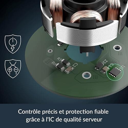 ARCTIC P12 Pro Reverse – 3 Pack – 120 mm Ventilateur Premium avec flux d'air inversé, Ventilateur PWM avec répartiteur de câble en Y, 500-3000 rpm, 0 rpm <5% PWM, palier hydrodynamique, 4-Pin - Noir thumbnail 8