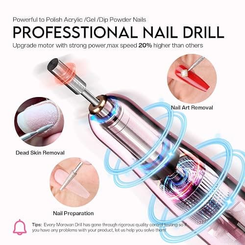 Morovan Acrylic Nail Kit with Everything: Beginners Professional Nail Kit Set for Starter Acrylic Nail with Drill Nail Christmas thumbnail 5