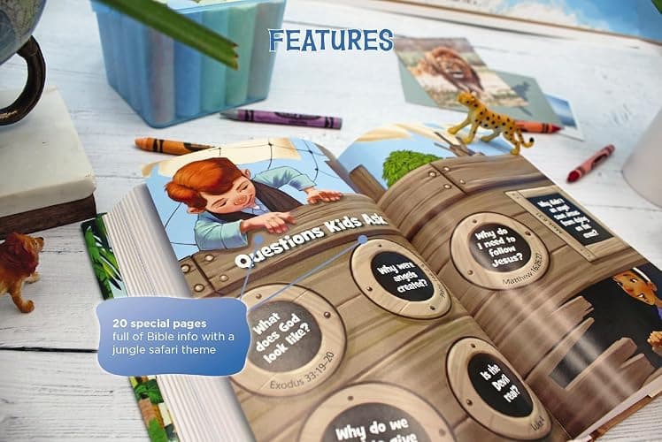 NIrV, Adventure Bible for Early Readers, Leathersoft, Pink, Full Color thumbnail 7