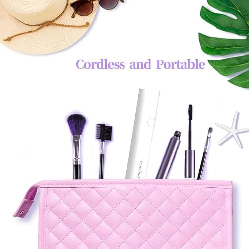 Denabuty UV Light for Gel Nails, Mini UV LED Nail Lamp Handheld with Stand | Portable Nail Dryer Rechargeable USB Cordless, Nail Light with 2 Timers for Fast Drying, White thumbnail 7