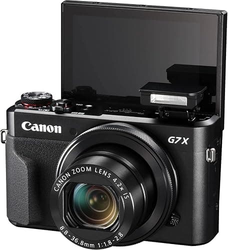Canon PowerShot G7 X Mark II (Black) (Renewed) thumbnail 3