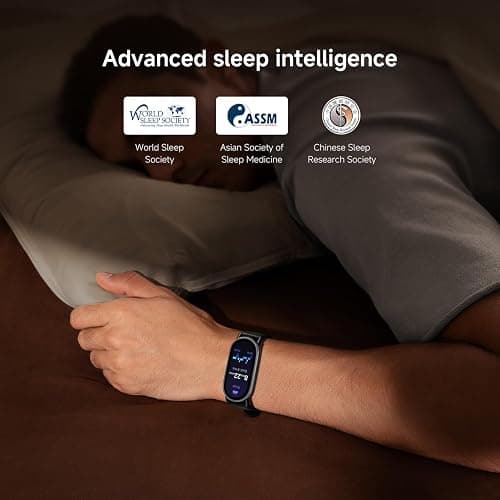 Xiaomi Smart Band 10, Montre Connectée, Boîtier alu, Suivi d'Activité, Écran AMOLED 1.72'', Autonomie 21 Jours, Charge Rapide, Suivi santé & Sommeil,150+ Sports, iOS & Android, 5 ATM, Boussole thumbnail 9