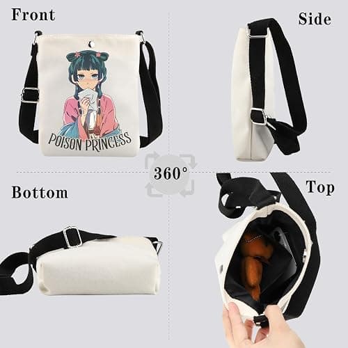 Japanese Anime Gift Anime Character Maomao Lover Gift Manga Present Poison Princess Crossbody Bag thumbnail 6