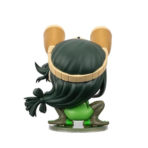 Total Anime Tsuyu Asui (Kawaii) - 4-Inch Scale Articulated Mini-Figure with Display Base thumbnail 4