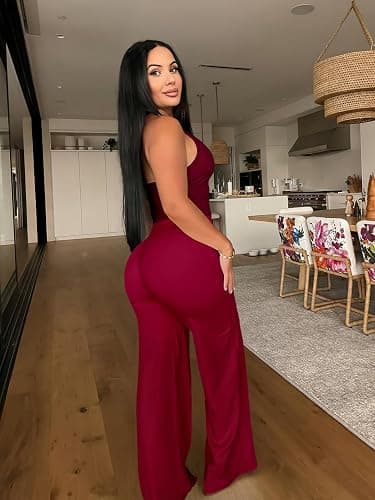 YEOREO Ease Workout Leggings Womens Straight Leggings Eddiy Gym Yoga Pants | 29"/31.5"/33"/35",No Front Seam,High Waist,Buttery,Booty Lifting,Wide Leg thumbnail 3