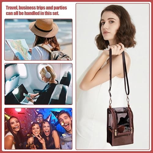 BS-MALL Professional Makeup Brush Set 28 Pcs With Travel Makeup Bag,Concealer Brush, Foundation Brush, Blush Brush, 4 Pcs Triangle Puff & makeup sponges for Flawless beauty on the Go thumbnail 6