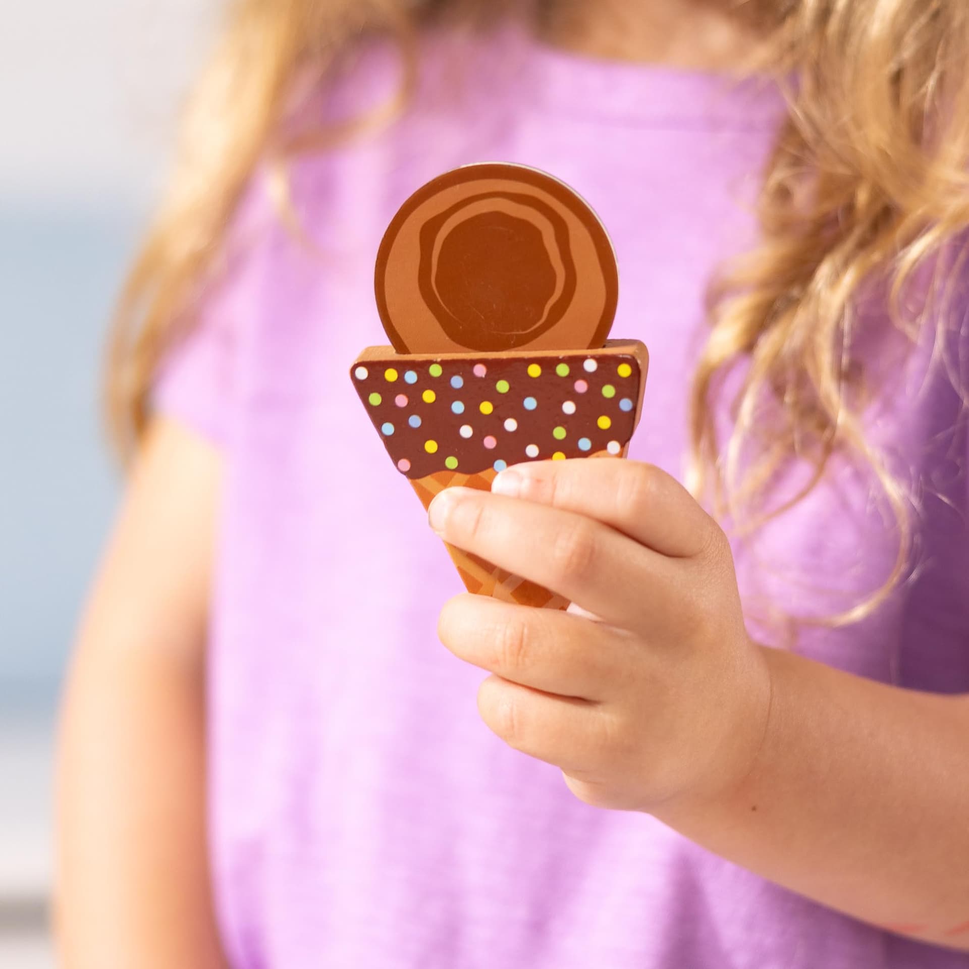 Melissa & Doug - Wooden Ice Cream Magnetic Puzzle Play thumbnail 8