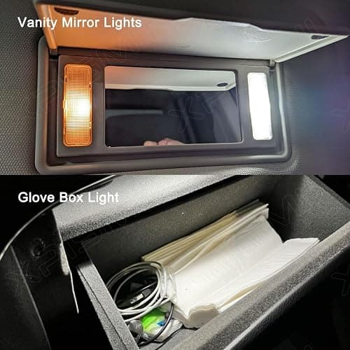 Xpismii 14 Piece 6000K White Ram Interior LED Light Kit Package Replacement for Dodge Ram 1500 2500 3500 Pickup 2003 2004 2005 2006 2007 2008, with Placement Diagram and Install Tool thumbnail 6