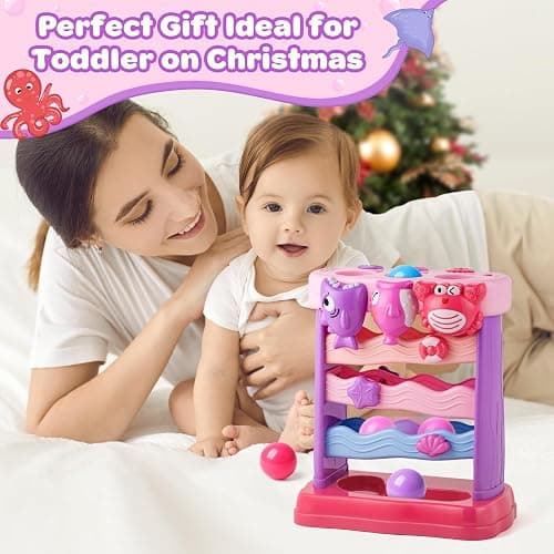 V-Opitos Musical Toy for 1, 2 Years Old Boys & Girls, Feeding Interactive Toys with Ball, Montessori Education Toys, Perfect Toddler Christmas Birthday Gifts thumbnail 7