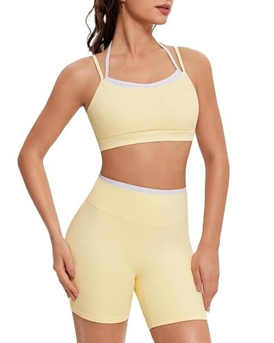 Butter Yellow Workout sets - Image 1